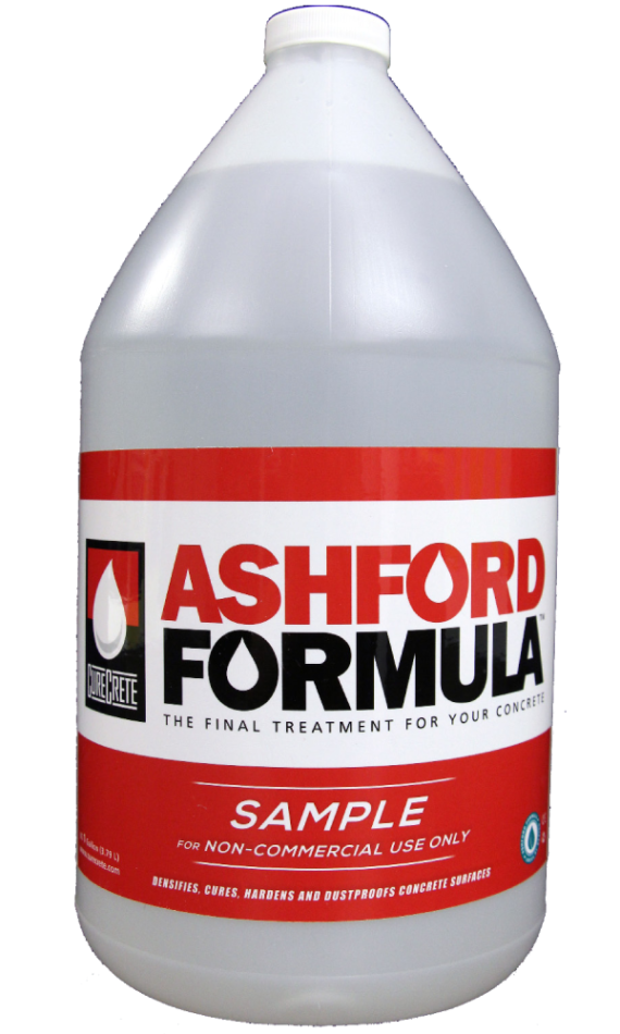 Ashford Formula Pint Sample Curecrete Distribution, Inc.